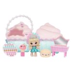 Yummiland beauty bag playset + lip gloss doll - cupcake bag - avec callie birthday cake exclusive vernis ...