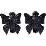 Yvan moins cher lot de 2 pinces � rideaux en m�tal d�cor papillons noir embrasse fen�tre - baie - petit ...