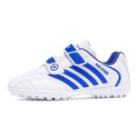 Ywd? cool kids football crampons chaussures de football souples tf pour enfants - blanc