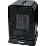 Zanussi chauffage cramique oscillant cubik 1800w noir ou rouge