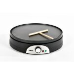 Zanussi - crpe maker cpm135 - petite et grande crpire  37cm - thermostat rglable (1500w)