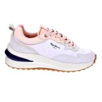 Chaussures - pepe jeans - winslow - blanc - femme - lacets - talon plateforme