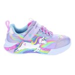 Chaussures - skechers - unicorn - violet - lacets - enfant