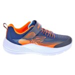 Skechers microspec zapatillas gar�on bleu ? chaussures enfant � lacets tige synth�tique