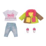 Zapf creation - baby born deluxe regenbogen mantel 43 cm 830154