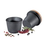 Zassenhaus 0000076080 r�pe � �pices de la fonte noir 8 x 8 x 15 cm