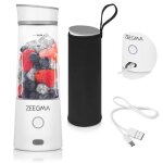 Zeegma vitamine go - blender portable - ultra - léger - 450ml - sans fil - 300w - fonction glace pilée ... Zeegma vitamine go - blender portable - ultra - léger - 450ml - sans fil - 300w - fonction glace pilée ...