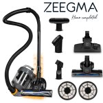 Zeegma zonder base jet - aspirateur sans sac - technologie cyclonique - 2 x filtre hepa - 899 w - 2 l ... Zeegma zonder base jet - aspirateur sans sac - technologie cyclonique - 2 x filtre hepa - 899 w - 2 l ...