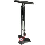 Pompe  pied - zefal - profil max fp30 - manomtre - embout schrader / presta - 12 bar max