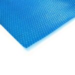 Zelsius b�che solaire rectangulaire 8 x 5 m bleu 400� b�che � bulles flottante