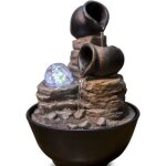 Zen light fontaine led dintérieur nature verso - marron Zen light fontaine led dintérieur nature verso - marron