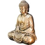 Statue bouddha mditation dore - atmosphre zen - magnifique figurine porte - bonheur - ide cadeau ...