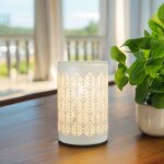 Zenar�me br�leur cire parfum�e calorya n�9 - br�leur �lectrique fondant parfum� - lampe � parfum - coupelle ...