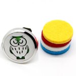 Zenarôme diffuseur pour voiture chouette cliparôme - diffuseur parfum et huile essentielle - acier inox ... Zenarôme diffuseur pour voiture chouette cliparôme - diffuseur parfum et huile essentielle - acier inox ...