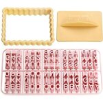 Emporte - pice avec lettres - zenker - 44827 - plastique multicolore - 8 x 6 cm - lave - vaisselle compatible ...