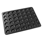 Moule  ptisserie - zenker - 7420 - anti - adhsif - 42x32x1 cm - 42 pices