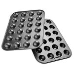 Moules � cake - pop - zenker - 7424 - acier inoxydable - 385x265x2 cm - 24 pi�ces