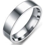 Zense - bague fine pour homme de couleur argent zr0159
