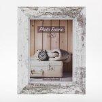 Zep cadre photo nelson 6 - 20x30 cm - blanc vieilli - bois