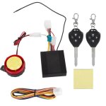 Zer - 7329027035066 - alarme de s�curit� antivol syst�me dalarme anti - vol de moto de 12v double syst�me ...