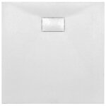 Zerodis bac de douche smc blanc 80 x 80 cm re388