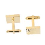 Zerodis boutons de manchette de chemise 1 paire de boutons de manchette franais double couche galvanoplastie ...