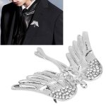 Zerodis broche en alliage dargent broche en strass ange lgant et  la mode accessoires de bijouterie ...