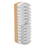 Zerodis brosse de crpe brosse en bois de crpe naturel brosse  chaussures en daim nubuck nettoyant ...