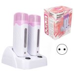 Zerodis double rchauffeur dpilatoire chauffe - cire roller duo 40w cartouches de cire chauffantes vides ...