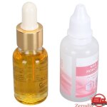 Zerodis kit de soin des cuticules pour les ongles avec huile et crme hydratante - hydrate renforce et ...