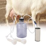 Zerodis machine � traire portable pour ch�vre vache kit boitier de vide et pompe � impulsion (pour ch�vre) ...