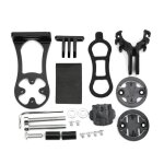Zerone accessoire de vlo support dordinateur de vlo avant support tendu gps pour ordinateur de vlo ...