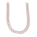 Zerone bijoux cubains collier cubain pour homme 16 pouces diamant bijoux collier hip hop miami chane ...