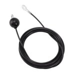 Cble de poulie de fitness - zerone - 5 m - cble mtallique en acier - usage intensif - mixte