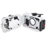 Zerone coque de protection de la cam�ra bo�tier de plong�e de cam�ra �tanche 60m coque de protection ...