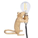 Zerone lampe danimaux lampe animale �clairage doux op�ration simple image r�aliste lampe de souris en ...