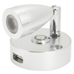 Zerone lampe de lecture de rv liseuse rv 3500k alliage daluminium 3 couleurs angle rglable 12v - 24v ...