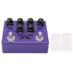 Zerone pdale deffet de guitare de rverbration pdale deffet guitare reverb digital delay 2 en 1 true ...
