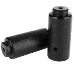 Zerone piquet de support de pied 1 paire de repose - pieds de vlo pegs accessoire de vlo en acier bmx ...