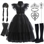 Zgeer jupes pour filles costumes de jeu pour enfants noir