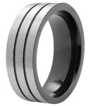 Bague - zippo - acier inoxydable brossé - taille 65 - multicolore - pour hommes Bague - zippo - acier inoxydable brossé - taille 65 - multicolore - pour hommes