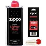 Zippo recharge dessence pour briquet + mche + 6 pierres 125 ml