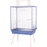 Zolux cage grillag�e sur�lev�e pour oiseau n�olife - pour perruche calopsitte canari - 81 x 48 x 152 ...