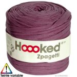 Pelote jersey - hoooked - zpagetti - 120 m�tres - couleur violet - fil pour crochet et tricot