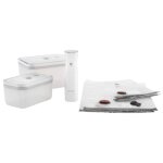 Zwilling set complet sous - vide - 7pcs - plastique - pompe + 2 boîtes rectangulaires m / l + 4 sacs ... Zwilling set complet sous - vide - 7pcs - plastique - pompe + 2 boîtes rectangulaires m / l + 4 sacs ...