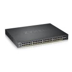 Zyxel commutateur ethernet xgs1930 - 52hp 48 ports g�rable - 2 couche support�e - modulaire - paire torsad�e ...