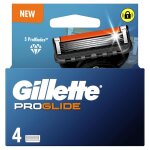 4 x gilette proglide recharge lames de rasoir pour homme