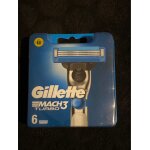 6 recharge lames gillette mach3 turbo