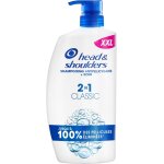 Asfasfq - classic 2 en 1 antipelliculaire, tous types de cheveux, pompe 1000ml. jusqu' 100% des pellicules ...