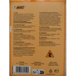 Bic chrome platinum - 100 lames a double tranchant pour rasoir de s�ret� - rasage doux & pr�cis - 20 ...
